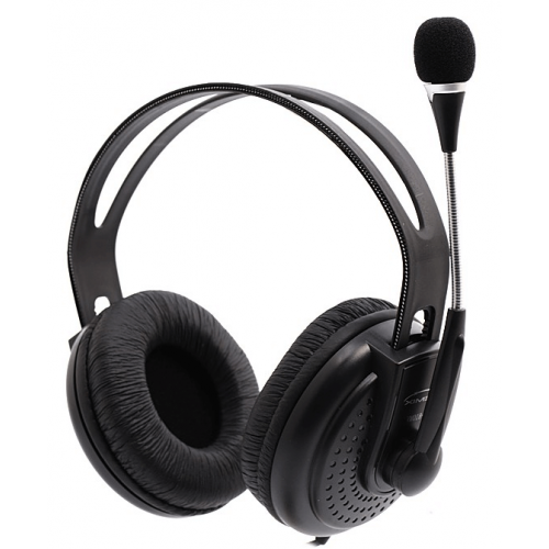 Наушники Gemix HP-810MV Black, 2 x Mini jack (3.5 мм), накладные, кабель 2.4 м